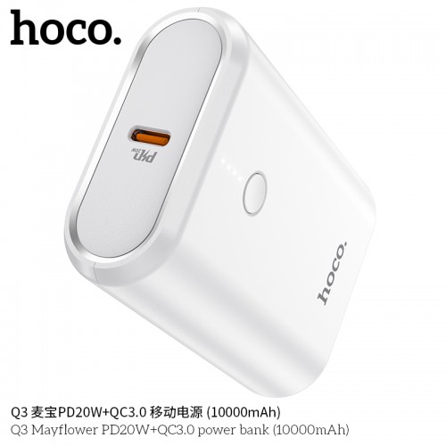 Power bank Q3 Mayflower PD20W + QC3.0 10000mAh - HOCO